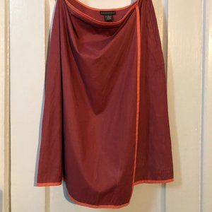 Banana Republic pink & orange skirt size 6